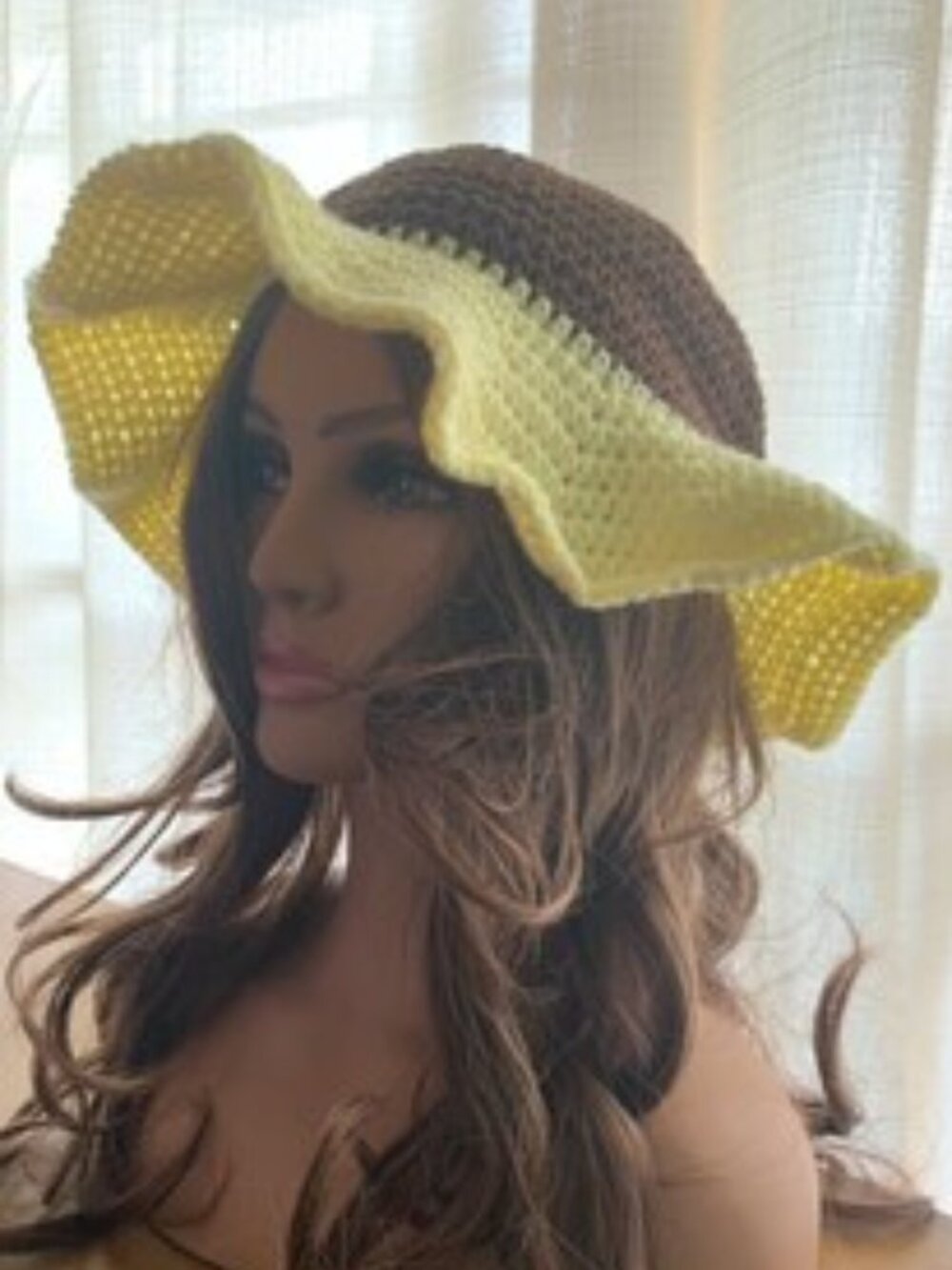 Sunflower Floppy Hat - Adult OSFM